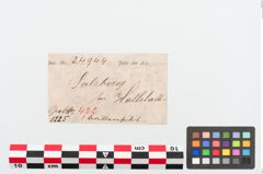 Etiketten zu Bronzebrillenfibel (NHMW-PRAE-024944)